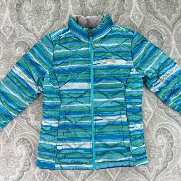 Girls North Face 550 Puffer Jacket - Picture 1 of 6